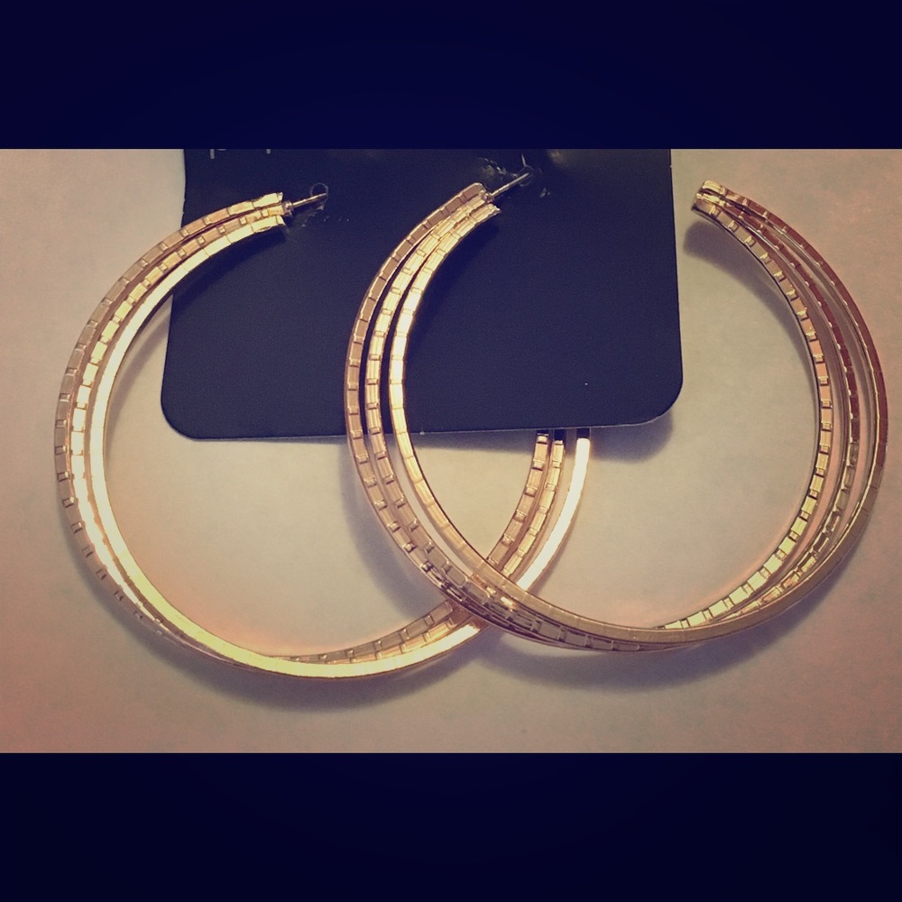 Hoop earrings